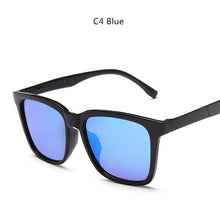 Carica l'immagine nel visualizzatore di Gallery, Occhiali da sole classici da uomo Occhiali da sole da guida quadrati maschili Occhiali da sole a specchio con rivestimento vintage UV400 Tonalità oculos de sol 