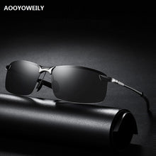 Load image into Gallery viewer, Luxury Polarized Sunglasses For Men Driving Fishing Hiking Men's Sun Glasses Male Classic Vintage Glasses Black Shades UV400