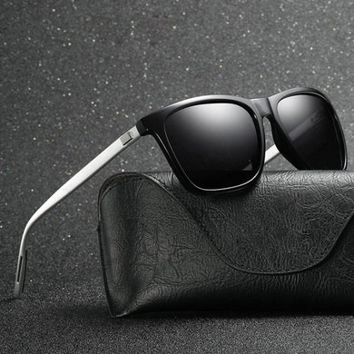 Polarized Sunglasses Men Women Square Cool Sun Glasses Shades Brand Design Black Glasses for Male