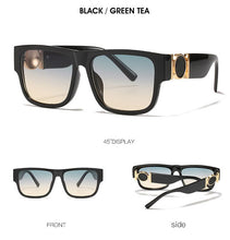 Load image into Gallery viewer, Square Rectangle For Women Men Sunglasses Brand Designer Personality Frame Retro Black Pink Glas