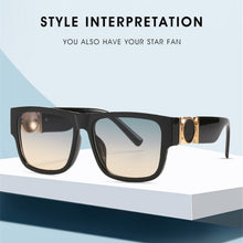Load image into Gallery viewer, Square Rectangle For Women Men Sunglasses Brand Designer Personality Frame Retro Black Pink Glas