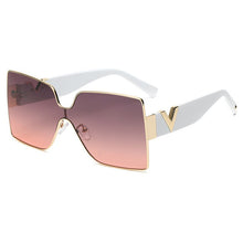 Load image into Gallery viewer, Square Rectangle For Women Men Sunglasses Brand Designer Personality Frame Retro Black Pink Glas UV400