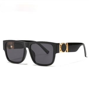 Square Rectangle For Women Men Sunglasses Brand Designer Personality Frame Retro Black Pink Glas