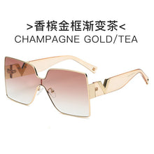 Load image into Gallery viewer, Square Rectangle For Women Men Sunglasses Brand Designer Personality Frame Retro Black Pink Glas UV400