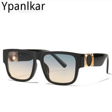 Load image into Gallery viewer, Square Rectangle For Women Men Sunglasses Brand Designer Personality Frame Retro Black Pink Glas