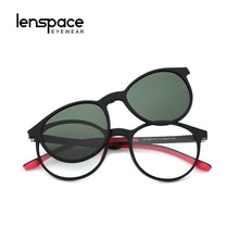 Load image into Gallery viewer, Magnetic Clip-on Children Glasses Frame TR90 Silicone Glasses Flexible Protective Kids Glasses Diopter Eyeglasses blue light
