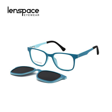 Magnetic Square Glasses Clip-on Flexible Protective Children Sunglasses Men Frame Myopia Glasses Female Eyeglasses Frames