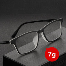 Load image into Gallery viewer, Men Business Pure Titanium Glasses Frame TR90 Ultra Light Full Frame Square Myopia Optical Prescription Glasses Frame   8869
