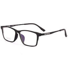 Load image into Gallery viewer, Men Business Pure Titanium Glasses Frame TR90 Ultra Light Full Frame Square Myopia Optical Prescription Glasses Frame   8869