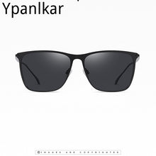 Load image into Gallery viewer, Men Polarized Sunglasses Metal Square Sun Glasses Women Rays Brand Designer Spring Legs Night Vision Goggles