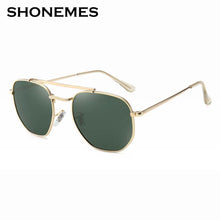 Load image into Gallery viewer, Men Sunglasses Polarized Metal Frame Women Double Bridge Drive Shades Man&#39;s Sun Glasses