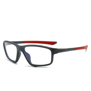 Men TR90 Ultra Light And Durable Square Frame Anti-Blue Riding Sunglasses Frame Sports Optical Glasses Frame TR5773
