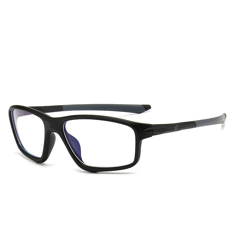 Men TR90 Ultra Light And Durable Square Frame Anti-Blue Riding Sunglasses Frame Sports Optical Glasses Frame TR5773
