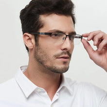 Load image into Gallery viewer, Men and Women  Half Frame Diopters Business Office Men Reading Glasses Trend Reading Glasses Reading Glasses