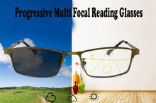 Load image into Gallery viewer, Men's Comprehensive Myopia Correction Presbyopia Multifocal Presbyopia Glasses  Presbyopia Glasses