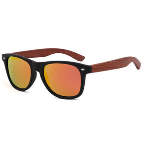 Men's Polarized Fishing Sunglasses Summer Outdoor 2023 Fashionable Rose Wood Sun Glasses  Gafas De Sol Design Men