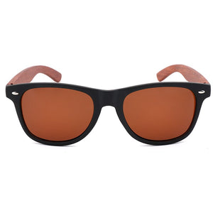 Men's Polarized Fishing Sunglasses Summer Outdoor 2023 Fashionable Rose Wood Sun Glasses  Gafas De Sol Design Men