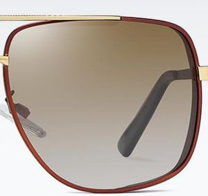 Men's Square Pilot Polarized Sunglasses,Metal Driving TAC  Night Vision Goggles, Anti-Glare Sun Glasses HSA616