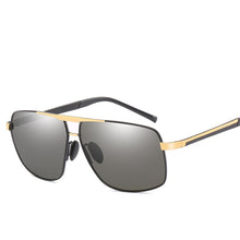 Load image into Gallery viewer, Men's Sunglasses HD Polarized Driving Classic Pilot Sun Glasses Aluminum Magnesium Sunglasses Pilot Discoloration Glasses