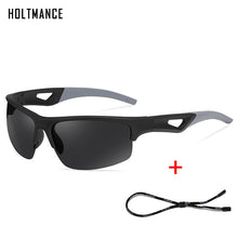 Load image into Gallery viewer, Mens Polarized Sunglasses for Men Outdoor Running Windproof Sand Goggle Sun Glasses UV Protection With Glasses Rope