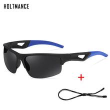 Load image into Gallery viewer, Mens Polarized Sunglasses for Men Outdoor Running Windproof Sand Goggle Sun Glasses UV Protection With Glasses Rope