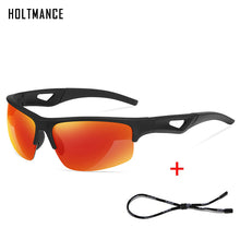 Load image into Gallery viewer, Mens Polarized Sunglasses for Men Outdoor Running Windproof Sand Goggle Sun Glasses UV Protection With Glasses Rope