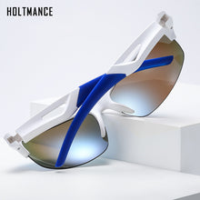 Load image into Gallery viewer, Mens Polarized Sunglasses for Men Outdoor Running Windproof Sand Goggle Sun Glasses UV Protection With Glasses Rope