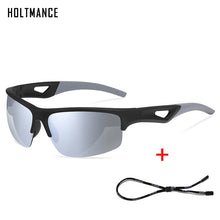 Load image into Gallery viewer, Mens Polarized Sunglasses for Men Outdoor Running Windproof Sand Goggle Sun Glasses UV Protection With Glasses Rope