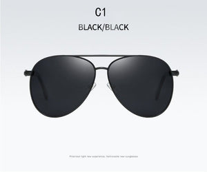 Metal Color Polarized Sunglasses Upscale Men's Sunglasses Sunglasses Day And Night Dual-use Women Sunglasses