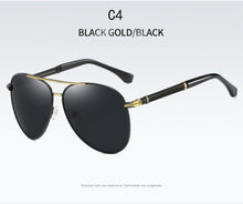 Load image into Gallery viewer, Metal Color Polarized Sunglasses Upscale Men&#39;s Sunglasses Sunglasses Day And Night Dual-use Women Sunglasses
