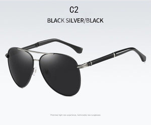 Metal Color Polarized Sunglasses Upscale Men's Sunglasses Sunglasses Day And Night Dual-use Women Sunglasses
