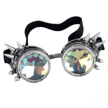 Carica l'immagine nel visualizzatore di Gallery, Multicolor Steampunk Goggle Glasses Welding Punk Spiked Gothic Cosplay