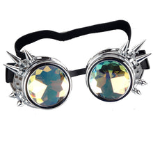 Carica l'immagine nel visualizzatore di Gallery, Multicolor Steampunk Goggle Glasses Welding Punk Spiked Gothic Cosplay