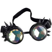 Carica l'immagine nel visualizzatore di Gallery, Multicolor Steampunk Goggle Glasses Welding Punk Spiked Gothic Cosplay