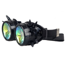 Carica l'immagine nel visualizzatore di Gallery, Multicolor Steampunk Goggle Glasses Welding Punk Spiked Gothic Cosplay