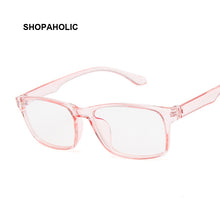 Load image into Gallery viewer, Nerd Glasses Frame Women Brand Designer Square Optical Eyeglasses Ladies Retro Clear Glasses