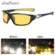 Load image into Gallery viewer, Night Vision Glasses Men Women Polarized Sunglasses Yellow Lens Anti-Glare Goggle Night Driving Eyewear Oculos Masculino