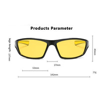 Load image into Gallery viewer, Night Vision Glasses Men Women Polarized Sunglasses Yellow Lens Anti-Glare Goggle Night Driving Eyewear Oculos Masculino
