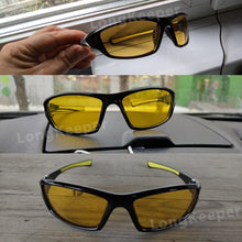 Load image into Gallery viewer, Night Vision Glasses Men Women Polarized Sunglasses Yellow Lens Anti-Glare Goggle Night Driving Eyewear Oculos Masculino
