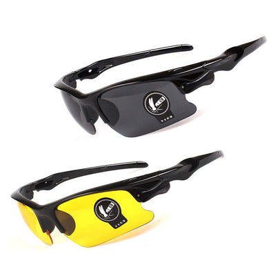 Occhiali da sole per visione notturna Occhiali da sole per pesca sportiva all'aria aperta Guidatori notturni Occhiali da guida antiriflesso Occhiali Oculos 