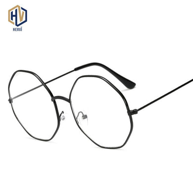 Optics Diamond Glasses Frame Literary Vintage Metal Goggles Myopia Frame Clear Lens Glasses Nerd Spectacles Eyeglass Oculos