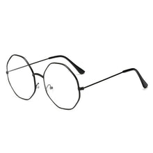 Load image into Gallery viewer, Optics Diamond Glasses Frame Literary Vintage Metal Goggles Myopia Frame Clear Lens Glasses Nerd Spectacles Eyeglass Oculos