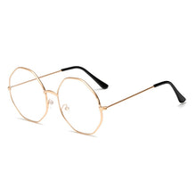 Load image into Gallery viewer, Optics Diamond Glasses Frame Literary Vintage Metal Goggles Myopia Frame Clear Lens Glasses Nerd Spectacles Eyeglass Oculos