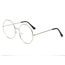 Load image into Gallery viewer, Optics Diamond Glasses Frame Literary Vintage Metal Goggles Myopia Frame Clear Lens Glasses Nerd Spectacles Eyeglass Oculos