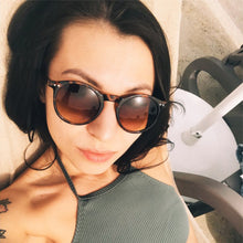 Load image into Gallery viewer, Oval Frame Sunglasses Women Retro Brand Designer zonnebril dames Sun Glasses Female Outdoor Driving