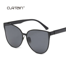 Load image into Gallery viewer, Oversize Cat Eye Sunglasses Women Summer Style Big Size Frame Mirror Sun Glasses Female Oculos UV400