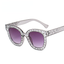 Load image into Gallery viewer, Oversize Mosaic Star Sunglasses Women 2023 Cute Sexy Model Catwalk Style Sun Glasses Ladies Decoration Eyewears UV