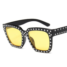 Load image into Gallery viewer, Oversize Mosaic Star Sunglasses Women 2023 Cute Sexy Model Catwalk Style Sun Glasses Ladies Decoration Eyewears UV