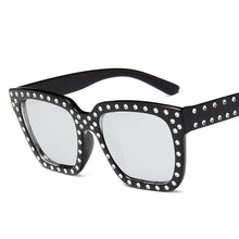 Load image into Gallery viewer, Oversize Mosaic Star Sunglasses Women 2023 Cute Sexy Model Catwalk Style Sun Glasses Ladies Decoration Eyewears UV