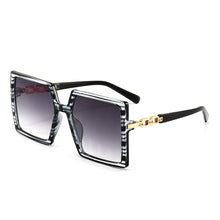 Load image into Gallery viewer, Oversized Diamond Square Sunglasses Vintage Designer Women Sun Glasses Shades UV400 Men Female Oculos Gafas De Sol